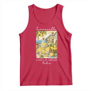 Limoncello Amalfi Coast Tank Top Lemon Lover Italian Summer Fruit TS10 Red Print Your Wear