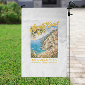Amalfi Coast La Dolce Vita Italy Garden Flag Vintage Summer Amalfi Coast TS10 Print Your Wear