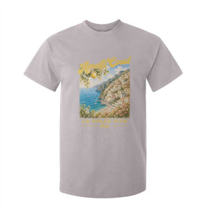 Amalfi Coast La Dolce Vita Italy T Shirt For Kid Vintage Summer Amalfi Coast TS10 Ice Gray Print Your Wear
