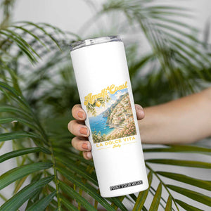 Amalfi Coast La Dolce Vita Italy Skinny Tumbler Vintage Summer Amalfi Coast TS10 Print Your Wear