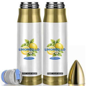 Vintage Limoncello Lemon Liqueur Bullet Tumbler Citrus Fruit Botanical Italian Summer Graphic TS10 White Print Your Wear