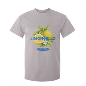 Vintage Limoncello Lemon Liqueur T Shirt For Kid Citrus Fruit Botanical Italian Summer Graphic TS10 Ice Gray Print Your Wear