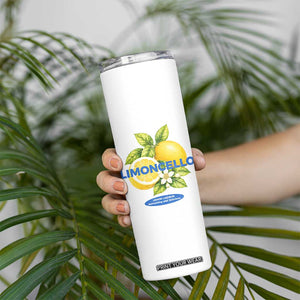 Vintage Limoncello Lemon Liqueur Skinny Tumbler Citrus Fruit Botanical Italian Summer Graphic TS10 Print Your Wear