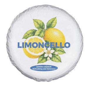 Vintage Limoncello Lemon Liqueur Spare Tire Cover Citrus Fruit Botanical Italian Summer Graphic TS10 Print Your Wear