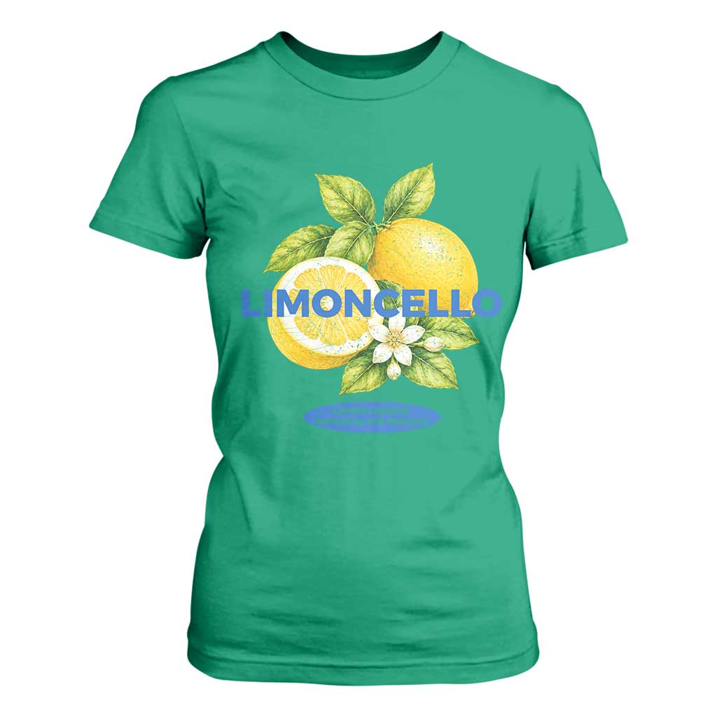 Vintage Limoncello Lemon Liqueur T Shirt For Women Citrus Fruit Botanical Italian Summer Graphic TS10 Irish Green Print Your Wear