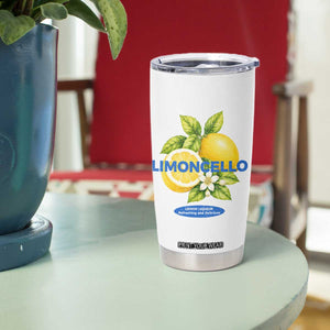 Vintage Limoncello Lemon Liqueur Tumbler Cup Citrus Fruit Botanical Italian Summer Graphic TS10 Print Your Wear