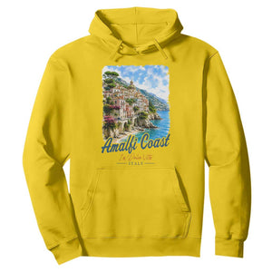 Amalfi Coast Hoodie La Dolce Vita Italy Coastal Village Vintage Mediterranean Paradise TS10 Daisy Print Your Wear