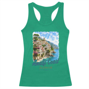 Amalfi Coast Racerback Tank Top La Dolce Vita Italy Coastal Village Vintage Mediterranean Paradise TS10 Irish Green Print Your Wear