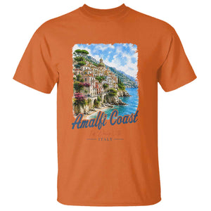 Amalfi Coast T Shirt La Dolce Vita Italy Coastal Village Vintage Mediterranean Paradise