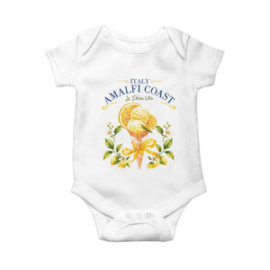 Amalfi Coast Limoncello Gelato Baby Onesie La Dolce Vita Italy Lemon Dessert Summer TS10 White Print Your Wear