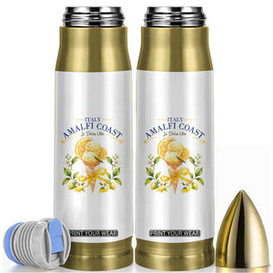 Amalfi Coast Limoncello Gelato Bullet Tumbler La Dolce Vita Italy Lemon Dessert Summer TS10 White Print Your Wear
