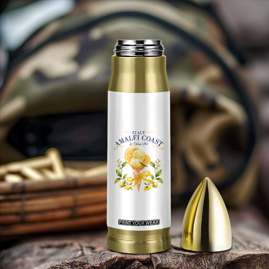 Amalfi Coast Limoncello Gelato Bullet Tumbler La Dolce Vita Italy Lemon Dessert Summer TS10 Print Your Wear