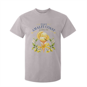 Amalfi Coast Limoncello Gelato T Shirt For Kid La Dolce Vita Italy Lemon Dessert Summer TS10 Ice Gray Print Your Wear