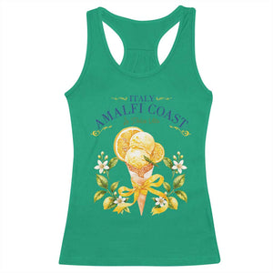 Amalfi Coast Limoncello Gelato Racerback Tank Top La Dolce Vita Italy Lemon Dessert Summer TS10 Irish Green Print Your Wear