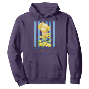Amalfi Coast Italy Lemon Gelato Hoodie La Dolce Vita Citrus Summer Travel Vintage Coastal