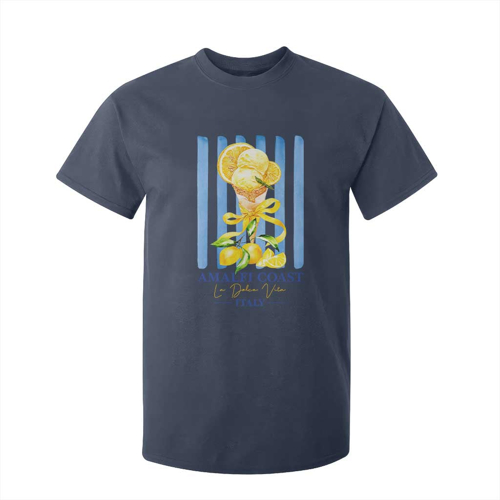 Amalfi Coast Italy Lemon Gelato T Shirt For Kid La Dolce Vita Citrus Summer Travel Vintage Coastal