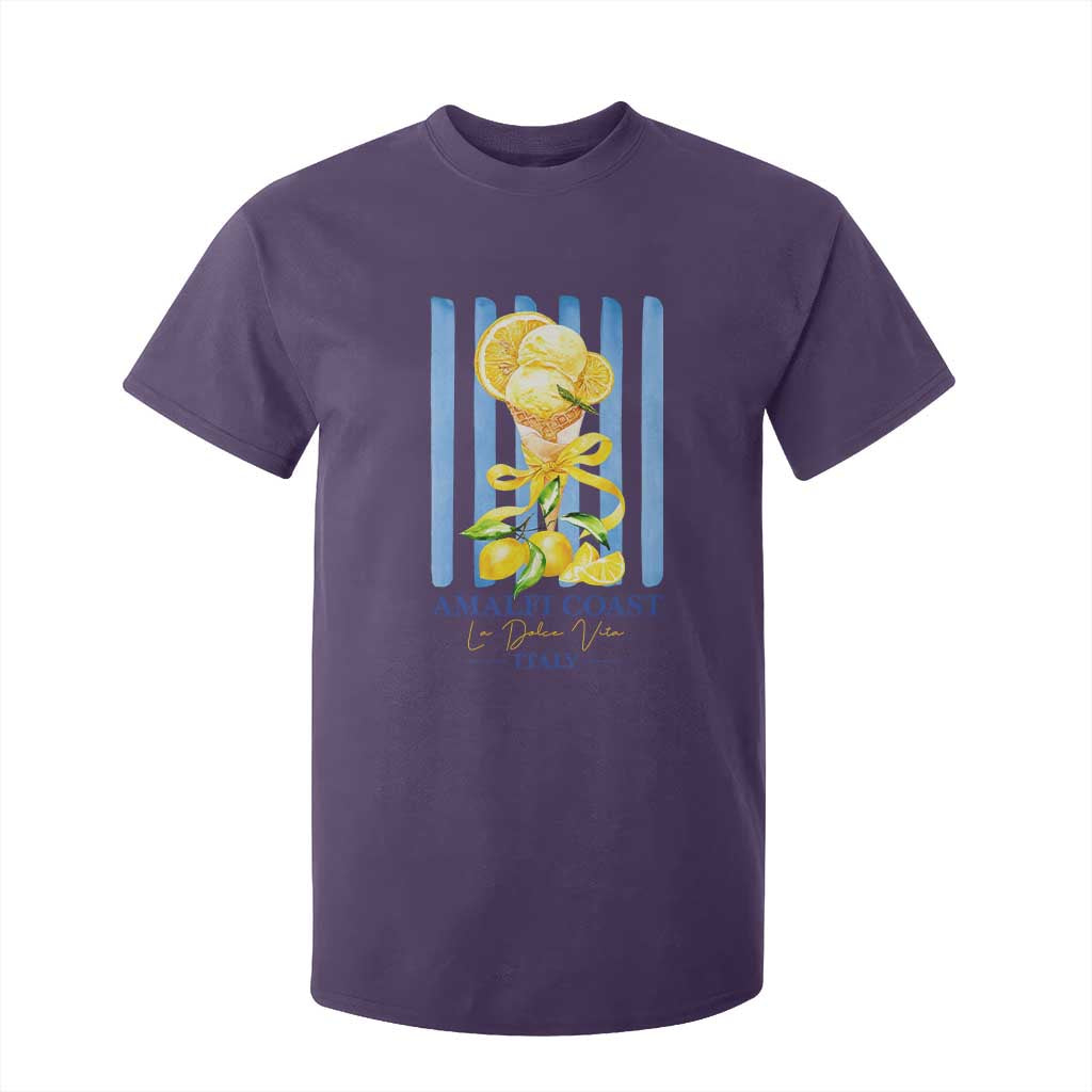 Amalfi Coast Italy Lemon Gelato T Shirt For Kid La Dolce Vita Citrus Summer Travel Vintage Coastal