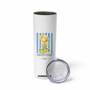 Amalfi Coast Italy Lemon Gelato Skinny Tumbler La Dolce Vita Citrus Summer Travel Vintage Coastal