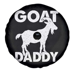 Goat Daddy Spare Tire Cover Funny Fathers Day Presents For Goat Dad TS10 Print Your Wear