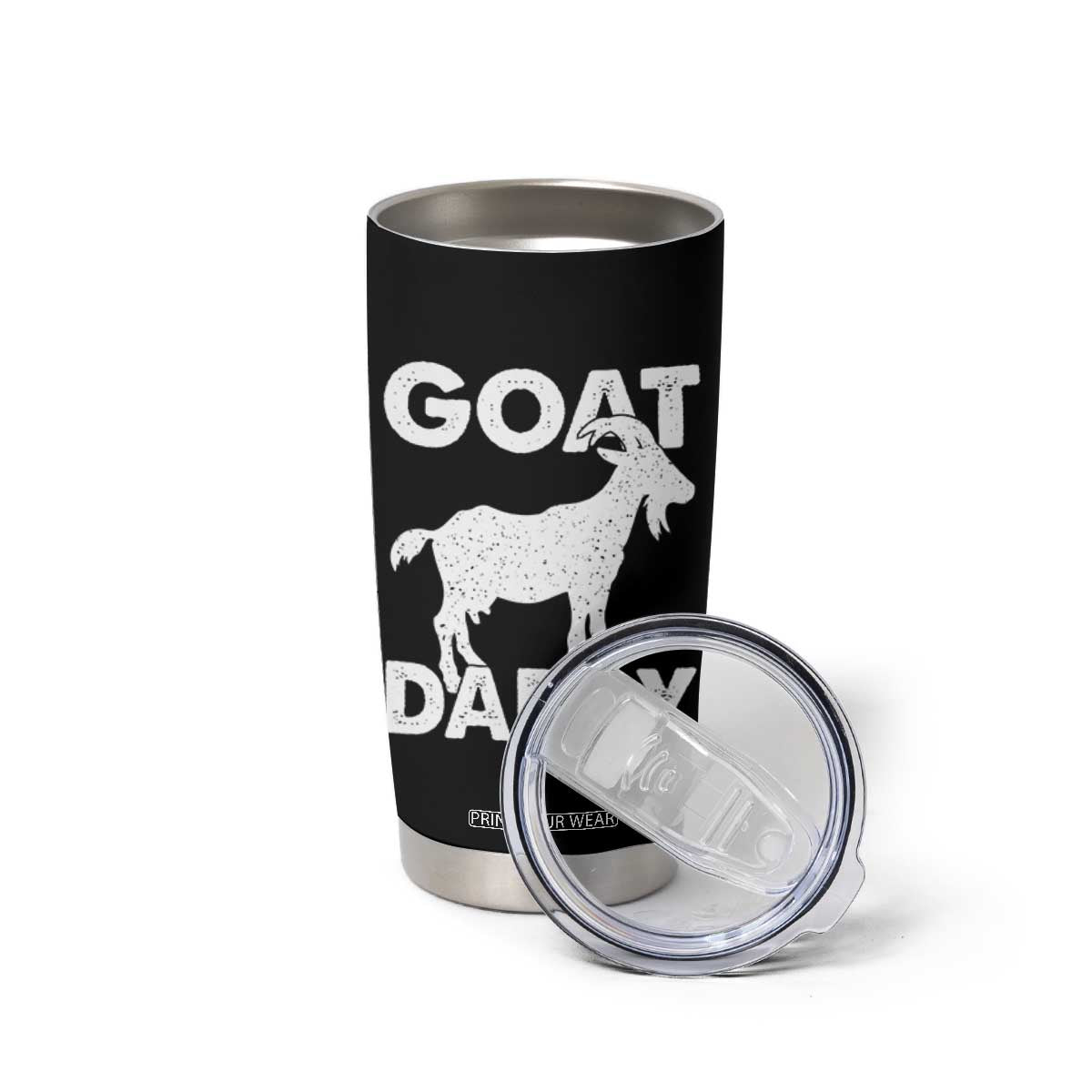 Goat Daddy Tumbler Cup Funny Fathers Day Presents For Goat Dad TS10 Print Your Wear