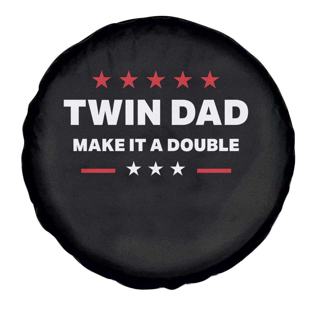 Retro Twin Dad Spare Tire Cover Make It A Double Fathers Day