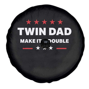 Retro Twin Dad Spare Tire Cover Make It A Double Fathers Day