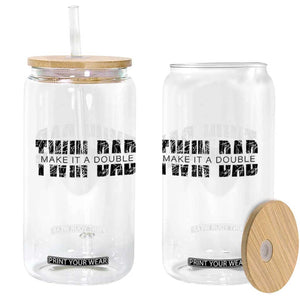 Retro Twin Dad Glass Can Subtle Make It A Double Fathers Day TS10 Print Your Wear