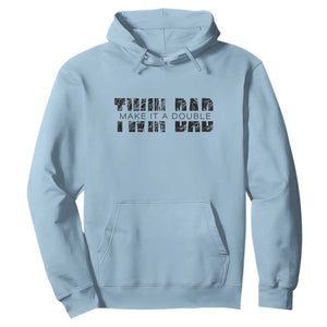 Retro Twin Dad Hoodie Subtle Make It A Double Fathers Day