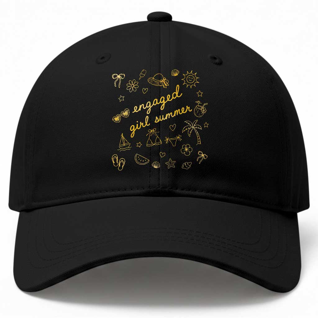 Engaged Girl Summer Baseball Cap Bride To Be Engagement