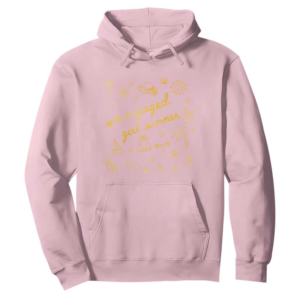 Engaged Girl Summer Hoodie Bride To Be Engagement