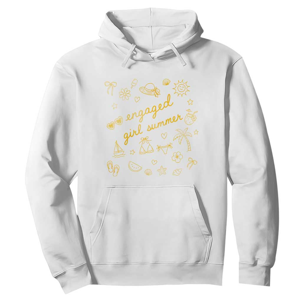 Engaged Girl Summer Hoodie Bride To Be Engagement