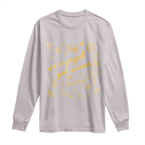 Engaged Girl Summer Long Sleeve Shirt Bride To Be Engagement