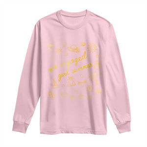 Engaged Girl Summer Long Sleeve Shirt Bride To Be Engagement