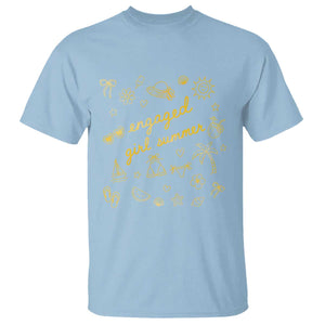 Engaged Girl Summer T Shirt Bride To Be Engagement