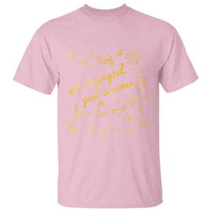 Engaged Girl Summer T Shirt Bride To Be Engagement