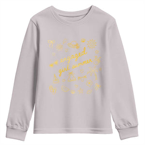Engaged Girl Summer Youth Sweatshirt Bride To Be Engagement