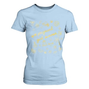 Pregnant Girl Summer T Shirt For Women Cute Beach Summer Pregnancy Announcement Baby Shower
