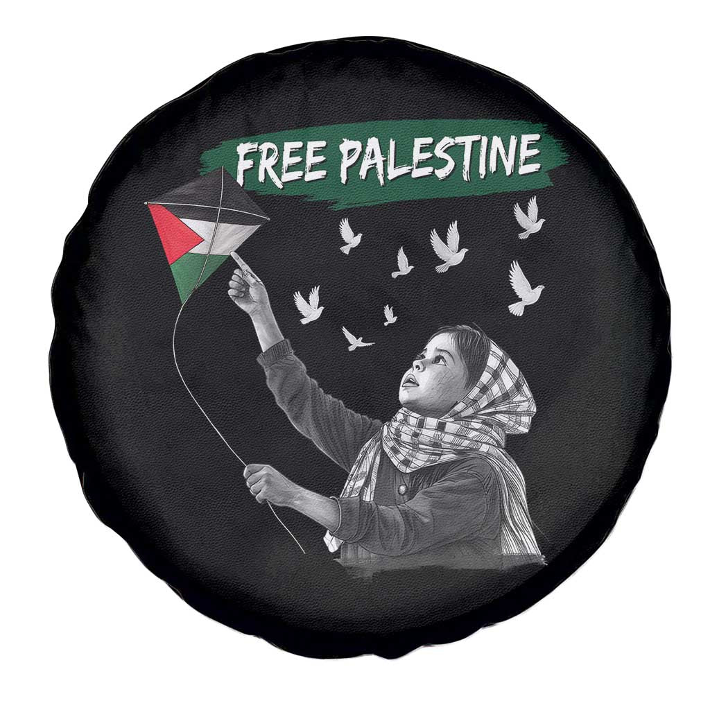 Free Palestine Spare Tire Cover Gaza Palestinian Flag TS10 Print Your Wear