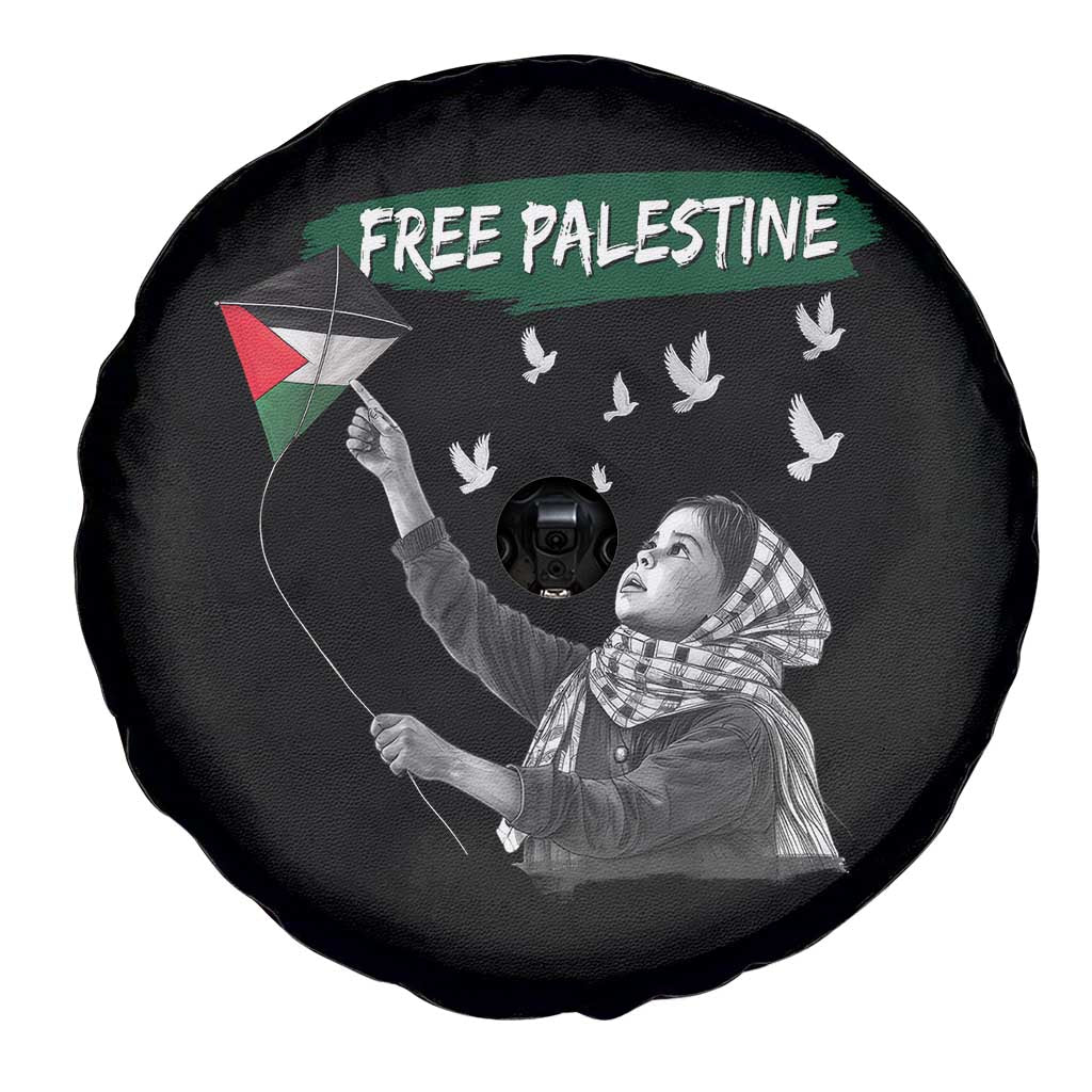 Free Palestine Spare Tire Cover Gaza Palestinian Flag TS10 Print Your Wear