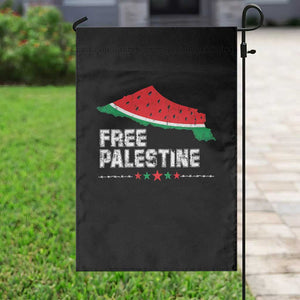 Free Palestine Garden Flag Watermelon Map TS10 Print Your Wear