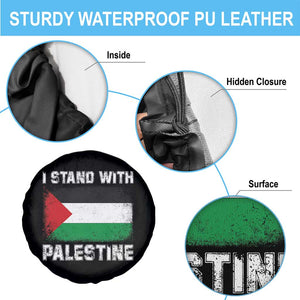 Stand With Palestine Spare Tire Cover Gaza Palestinian Flag TS10 Print Your Wear