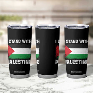 Stand With Palestine Tumbler Cup Gaza Palestinian Flag TS10 Print Your Wear