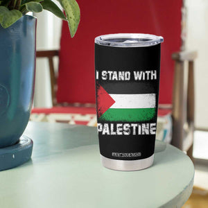 Stand With Palestine Tumbler Cup Gaza Palestinian Flag TS10 Print Your Wear
