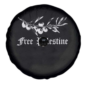 Free Palestine Spare Tire Cover Palestinian Olives Fruits TS10 Print Your Wear