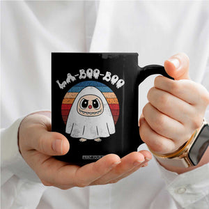 Cute Ghost Halloween Costume Coffee Mug Retro Spooky Trending Cartoon La Boo Boo TS10 Print Your Wear