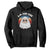 Cute Ghost Halloween Costume Hoodie Retro Spooky Trending Cartoon La Boo Boo TS10 Black Print Your Wear