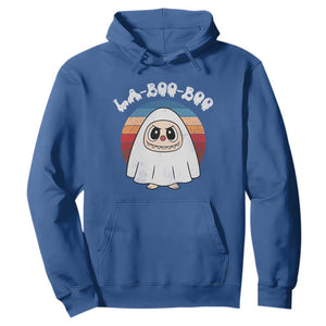 Cute Ghost Halloween Costume Hoodie Retro Spooky Trending Cartoon La Boo Boo TS10 Royal Blue Print Your Wear