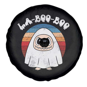 Cute Ghost Halloween Costume Spare Tire Cover Retro Spooky Trending Cartoon La Boo Boo TS10 Print Your Wear