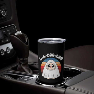 Cute Ghost Halloween Costume Tumbler Cup Retro Spooky Trending Cartoon La Boo Boo TS10 Print Your Wear