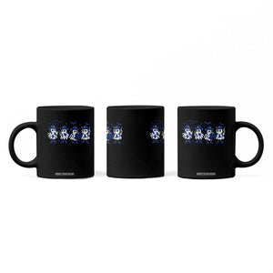 Dallas Ghost Halloween Coffee Mug Retro Halloween Costume Cowboy Fan TS10 Print Your Wear